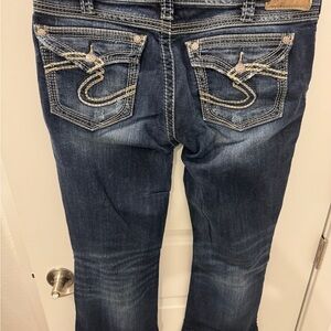 Silver Jeans Dark Blue Boot Cut Women's Jeans